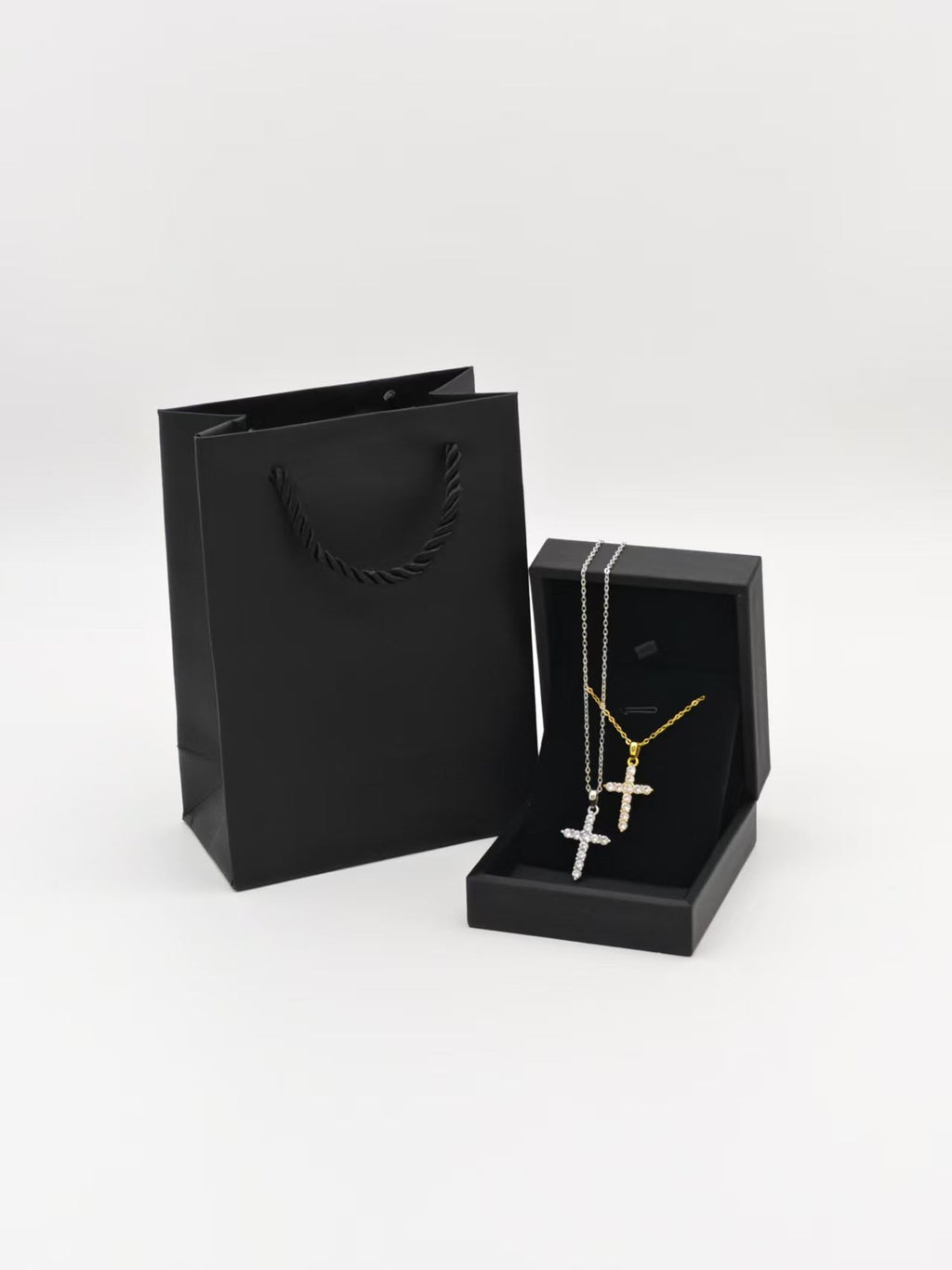 Diamond Cross Pendant Necklace - Luxury Faith Jewelry