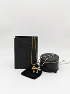 Gothic Baroque Cross Pendant Necklace