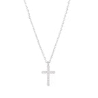 Diamond Cross Pendant Necklace